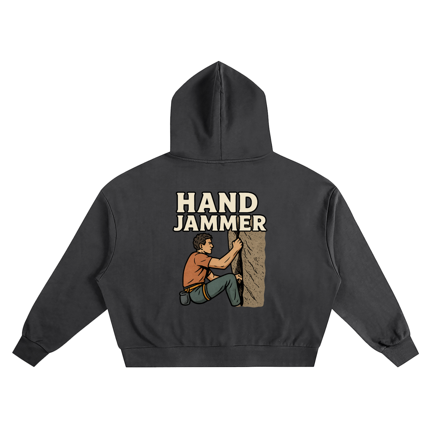 Hand Jammer Boxy Hoodie
