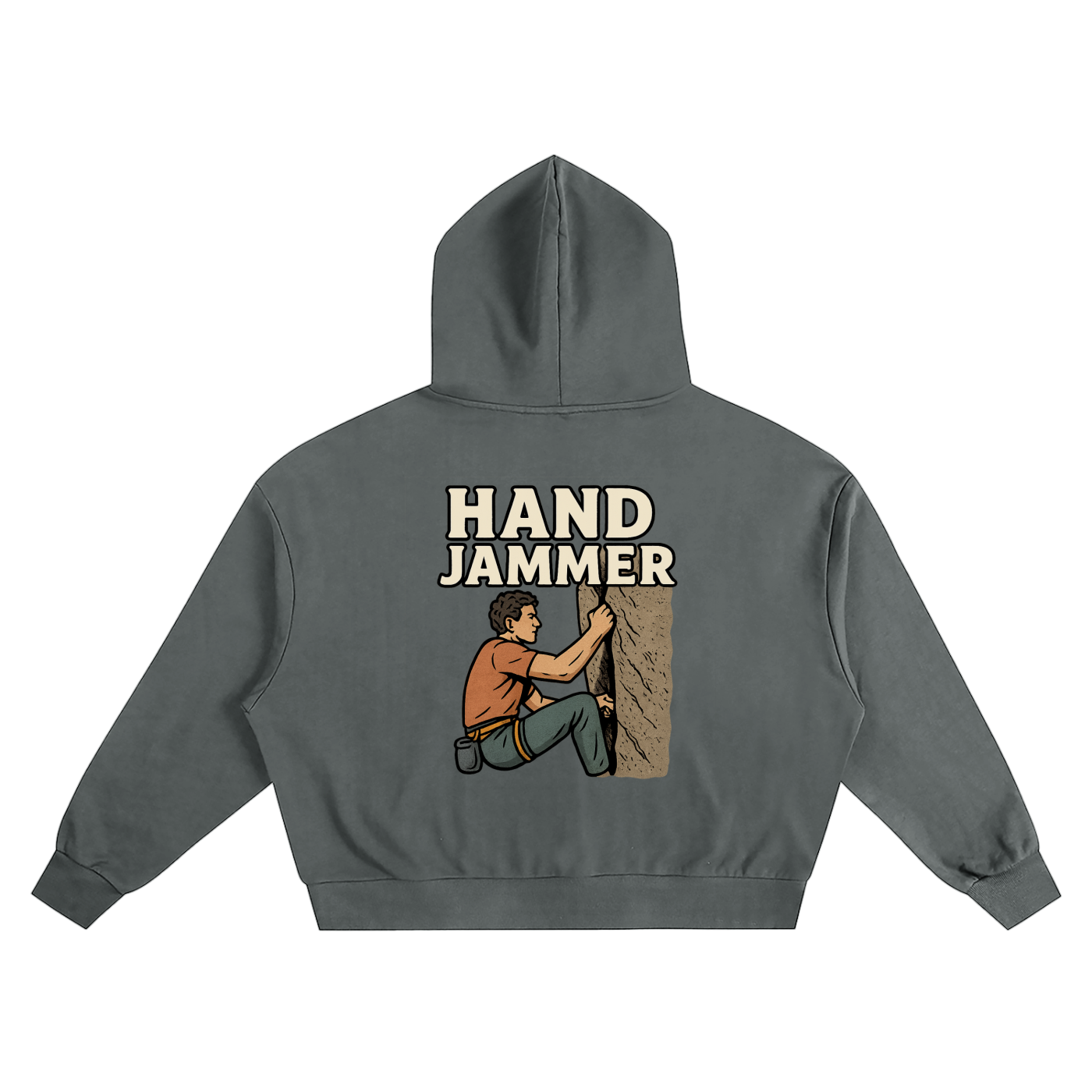 Hand Jammer Boxy Hoodie